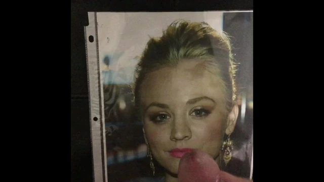Kaley Cuoco Cum Tribute