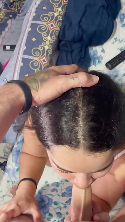 Sucking Soft and Feeling the Veiny Cock Get Hard Inside the Mouth - Facial Cumshot in Part 2 Available on Vip