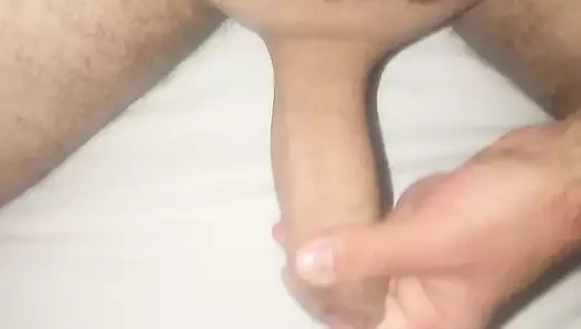 Küçük mini penisimi okşadım