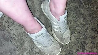 Bouncing Boobs, Pissing and Dirty Feet and Shoes Worship