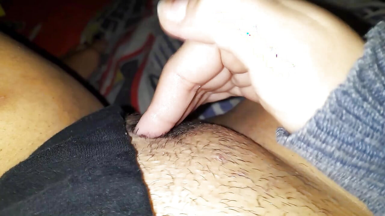 I Woke up and Started Playing with My Hot, Juicy, Hairy Pussy. Let Me Cum in Your Mouth.