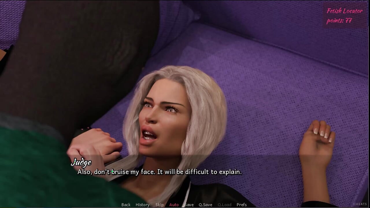 Fetish locator #10 - Johannes dressed as a crook and fucked Ju, Johannes played with Squizzle's pussy in the shower