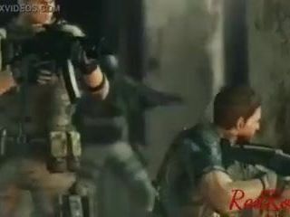 Resident Evil bara gey tình dục crish y redfield