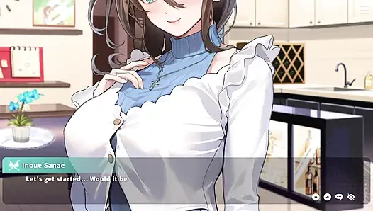 3 V-liebhaber Inoue liebt es, deinen schwanz zu lutschen, zu lecken und dein sperma zu schlucken