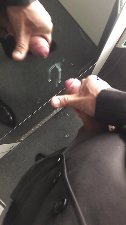 Jerking off on the train