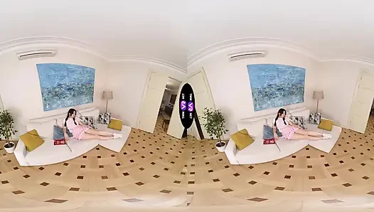 Ateşli amelia ost ıslak amını parmaklamak için matematiği bırakıyor - teenmegaworld