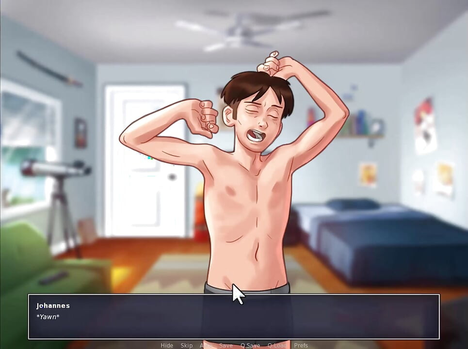 Summertime saga: I fucked old Roz