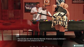 Le dure notizie di Jessica O'Neil - gameplay fino al # 42 - 3D, animazione, gioco sessuale, hentai