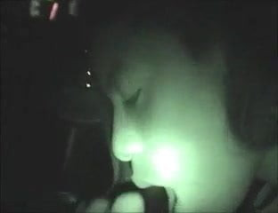 BJ andHJ from a Black CD in car at night