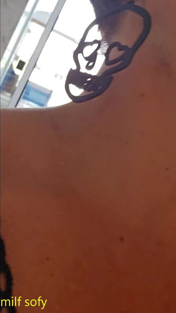 Key moment from "I walk around on the boat looking for a stranger to fuck my ass and who loves milfs"