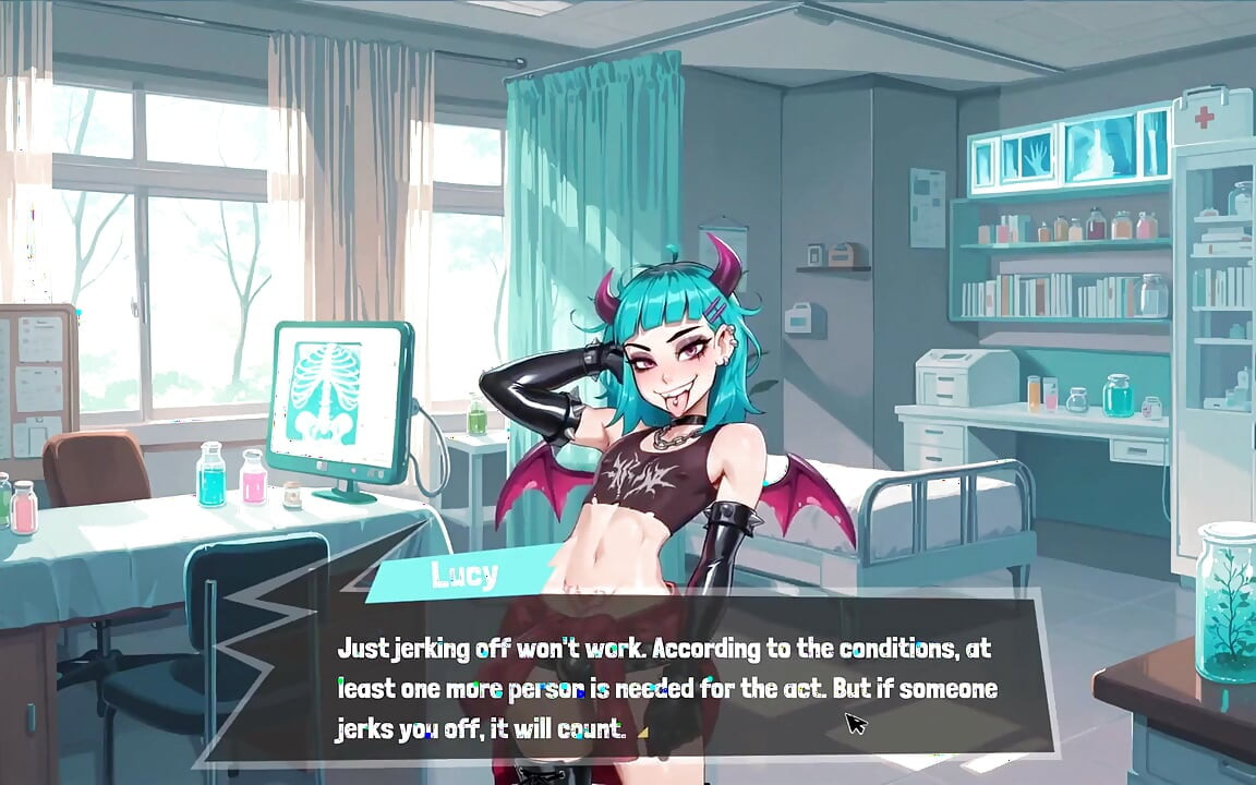 Femboy Futa House [futanari Hentai Game ] Ep.3 Caught My Roomates Anal Fuck in the Bathroom!