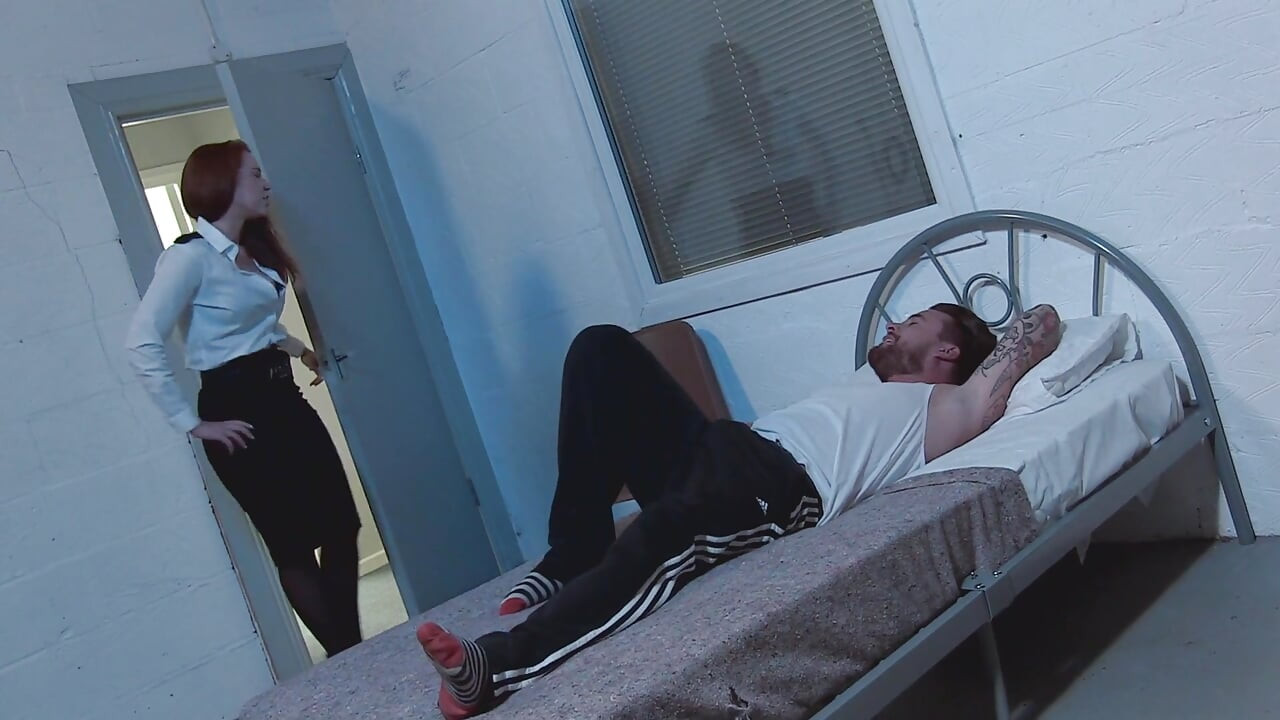 Hot redhead babe gets fucked hard