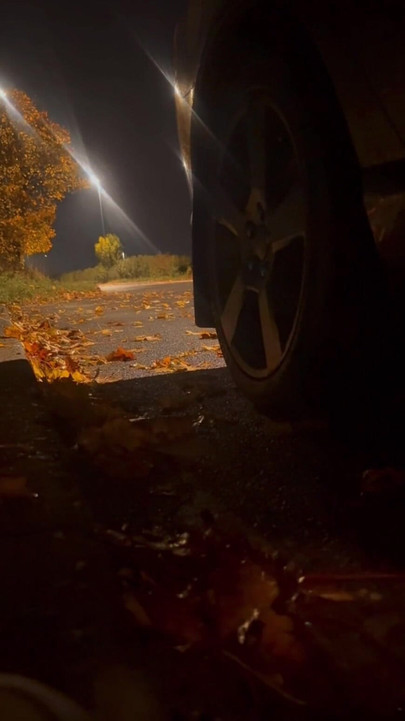 Lots of cars pass by me when I’m naked beside a busy road , anyone of them could have seen me | Clip 2