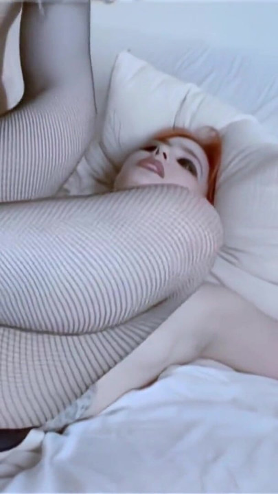 French Redhead Sabrina Sweet Blowjob & Hardcore Fucking on Sofa with Cumshot | Clip 3