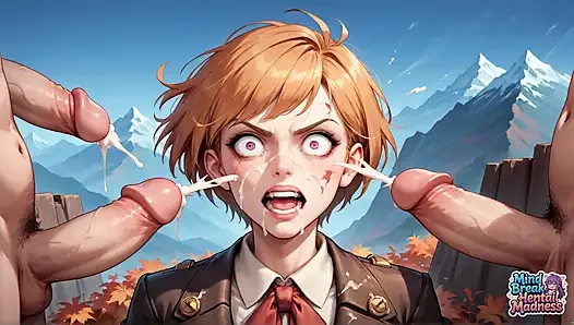 Zihin kırılması akıl çılgınlığı: süt sıçraması seks orgazmı