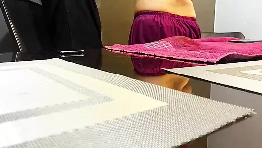 Me and my girlfriend office alone
