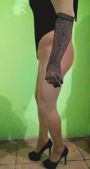 Sexi crossdreser amatőr
