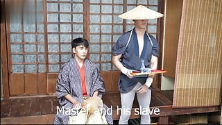 Obedient Twink Gets Fucked by His Monk Master