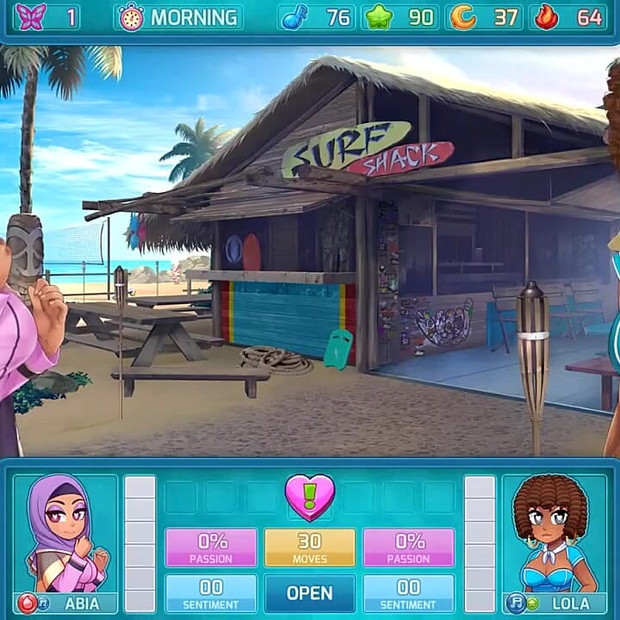 Huniepop 2 - เดทคู่ - ตอนที่ 6 สาวชุดชั้นในเงี่ยนโดย Loveskysan