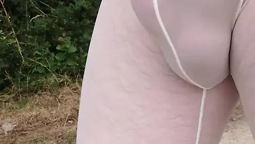 Şeffaf Kısa Mesafede Toprak Yolda Kısa Tur