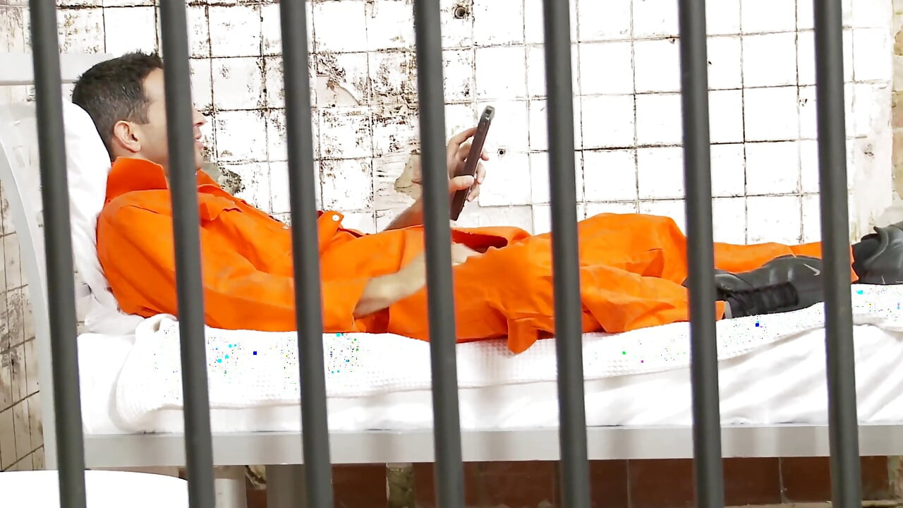 British stepmom swallow big cock in the prison
