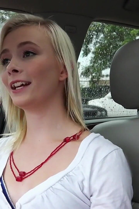 Stranded Teens - Petite Maddy Rose Feels a Bulge & Gives Tony a Blowjob Before Taking His Hard Cock in the Car