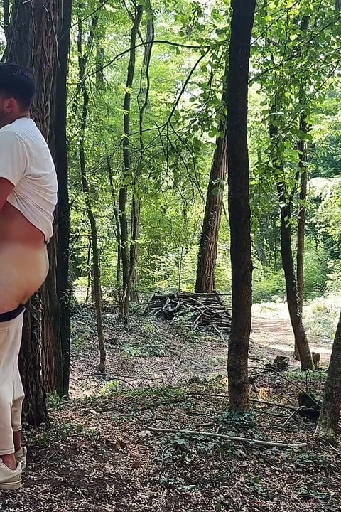 I Take Away the Virginity of a Nerdy Boy Who Promised to Help Me in the Woods!