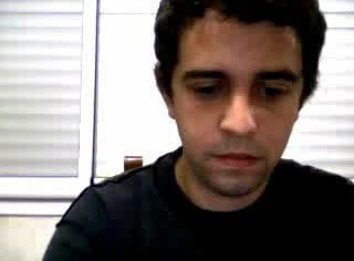 Straight guys feet on webcam #288