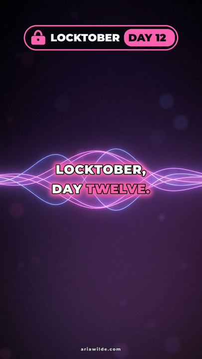 Locktober Day 12 Chastity Cage Denial Rules - Sensory Denial Cock Cage Late Night Possession Orgasm Denial Keyholder