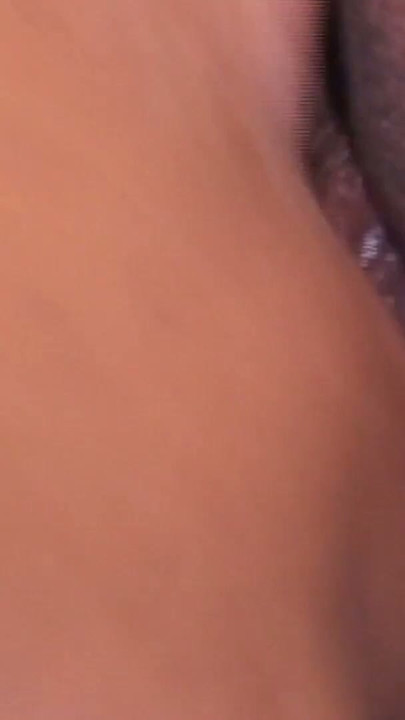 black dike gets a massage before eating and fingering her | Clip 2