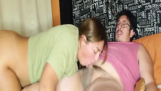We take advantage of being alone and we like to record ourselves having sex.