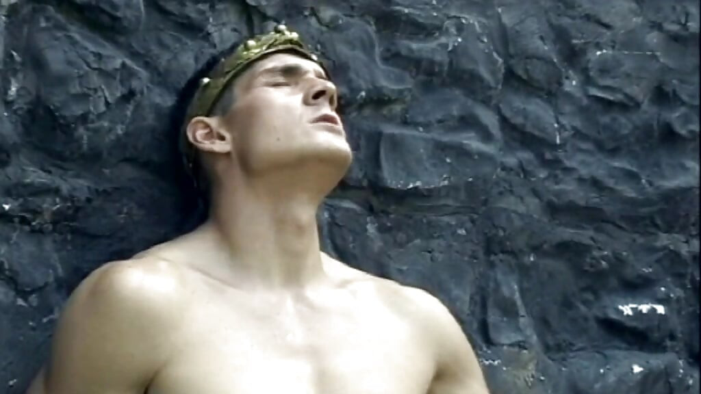 Hung Muscle Jock Drills His Young Lover Anal in the Open and