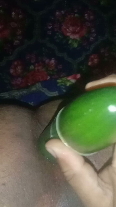 Ass Gaping With Cucumber, love to play with cucumber in my Ass