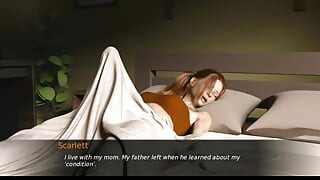 Masturbation in the shower ,  Big Dick  , Anime