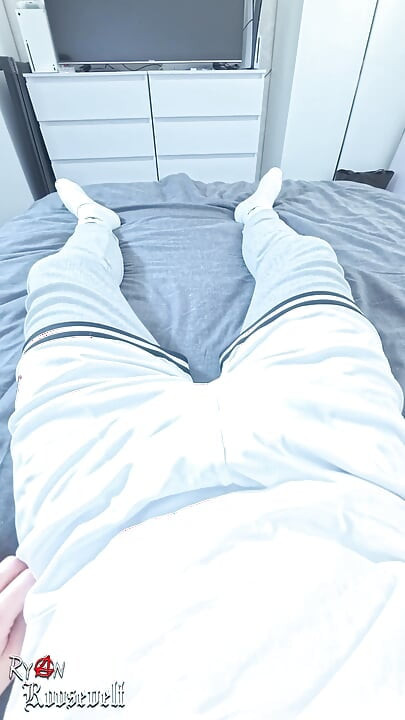 Loud Writhing Orgasm and Big Cum Shot After Well-lit Wank and Dirty Talking