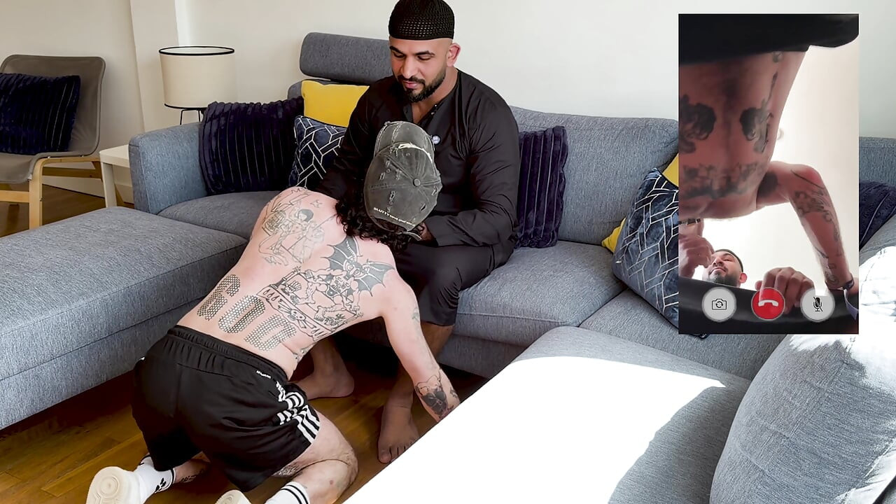 Arab Stepdaddy Using White Ftm Twink Pussy