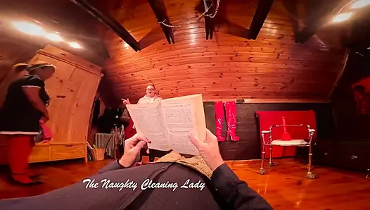 Извращенные нимфы - шаловливая уборщица - часть 1