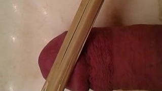 Caning my cock 1