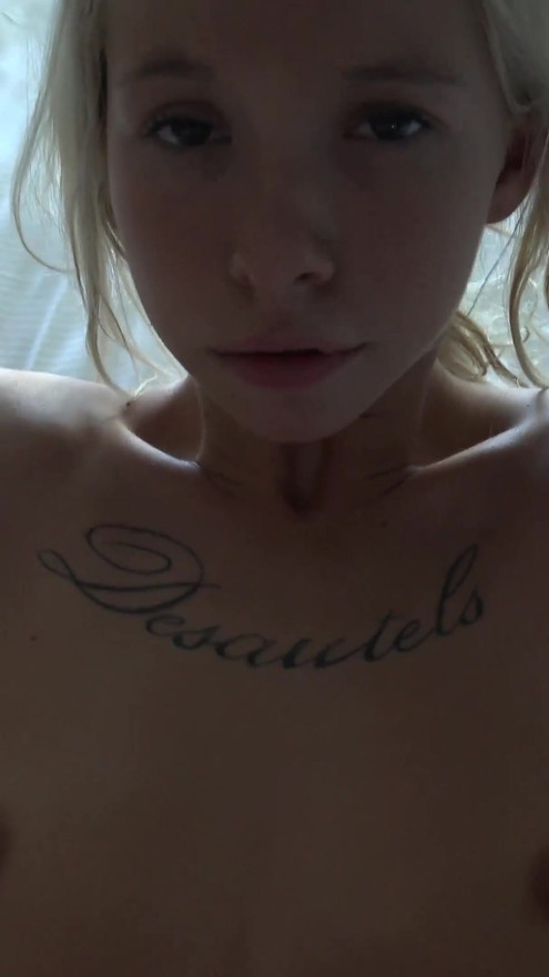 Kenzie wakes up all rested up and ready for more hot cum