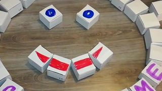 Lady L  crush paper boxes.(video short version)