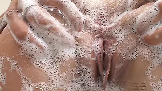 Sloppy Deepthroat Gagging on Throbbing Cock Till Drooling