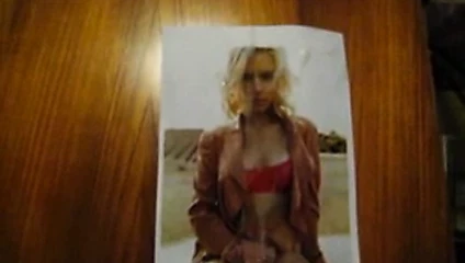 Scarlett johansson'ın boşalması