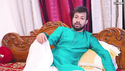 Desi Indian Thirki Husband fucks his all four wives at the same time and cumshot on face ( Hindi Audio )
