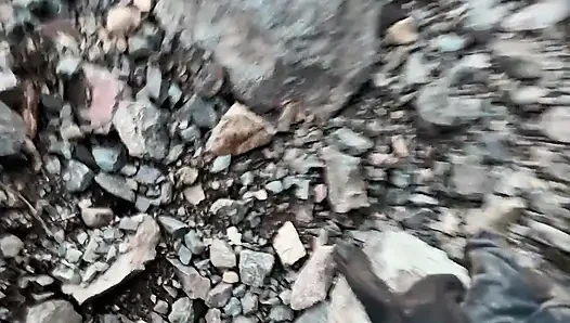 Pinkeln Auf Den Moutain, so Spaß