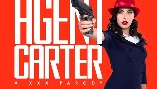 Vrcosplayx - chica Ritchie como agente Peggy Carter solo sabe cómo superar a su ex