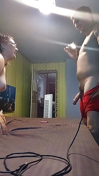 Homemade Profile Blowjob Curvy MILF Gets Mouth Fucked Then Cum on Tits and Stomach