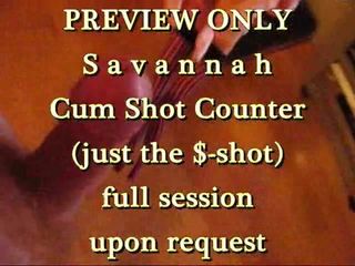 Vista previa de bbbb: savannah y un medidor de esperma