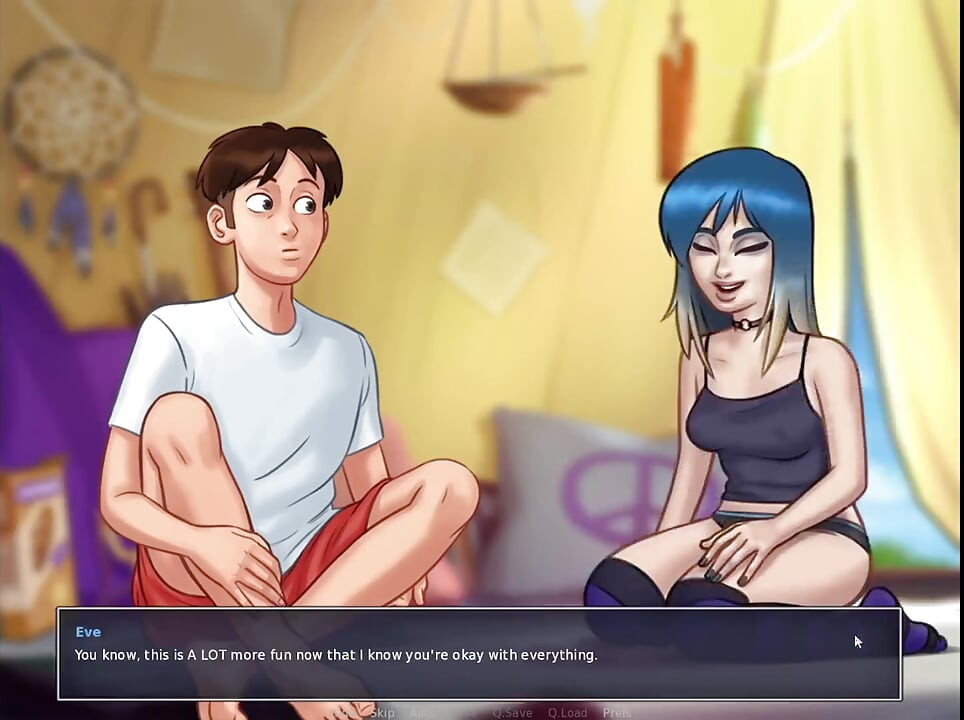 Summertime Saga Eve Animation Collection osa 13 Alaston Seksipeli Pelaa 18+ Aikuisten Peli