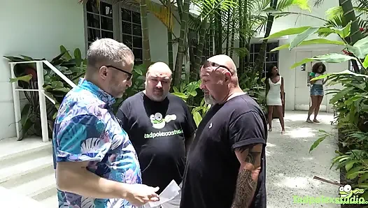 Muhteşem ameena green mini grup seks