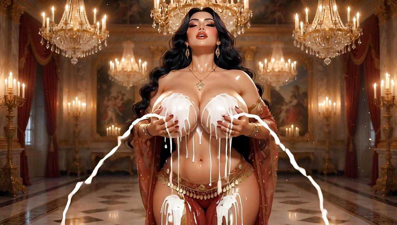 "Mature Sophia  Sensual Belly Dance -  Hips & Massive Curves in Grand Palace"